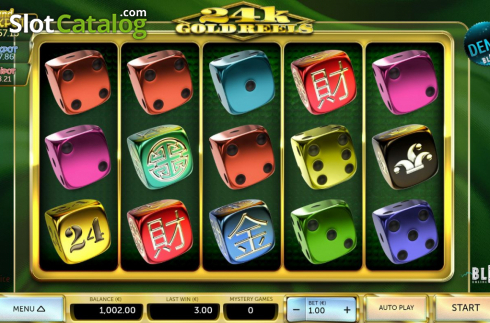 Скрин3. 24K Gold Reels слот