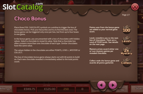 Скрин9. Choco Deluxe слот