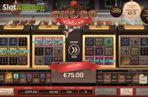 Скрин3. Choco Deluxe слот