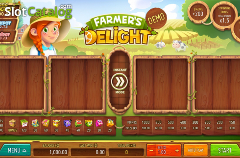 Скрин2. Farmers Delight слот