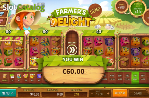 Скрин3. Farmers Delight слот