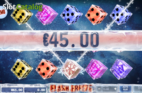 Скрин5. Flash Freeze слот