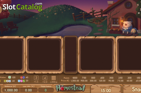 Скрин2. Homestead слот