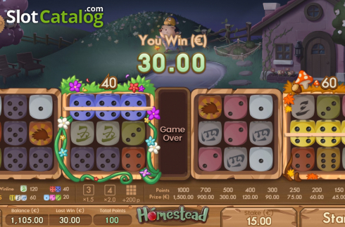Скрин6. Homestead слот