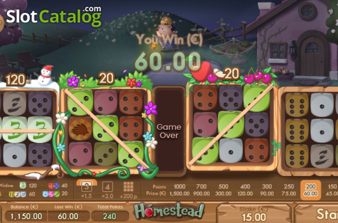 Скрин7. Homestead слот