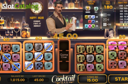 Скрин3. Cocktail Bar (Air Dice) слот