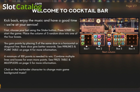 Скрин7. Cocktail Bar (Air Dice) слот