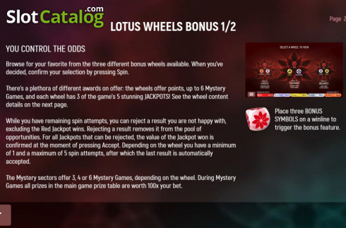 Скрин8. Red Lotus (Air Dice) слот