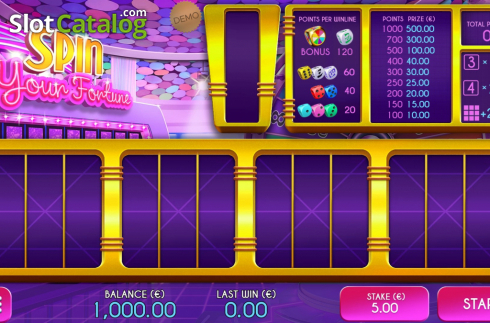 Скрин2. Spin Your Fortune слот