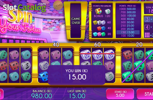 Скрин4. Spin Your Fortune слот