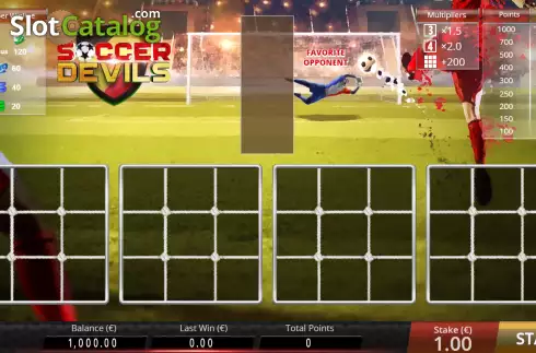 Скрин2. Soccer Devils слот