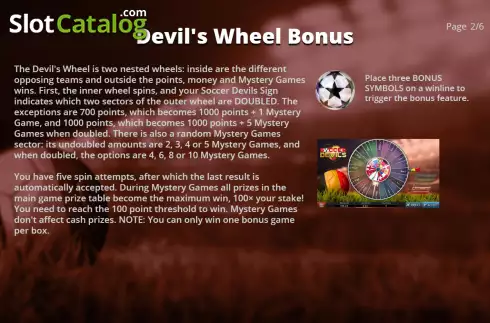 Скрин5. Soccer Devils слот