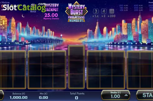 Скрин2. Mystery Burst Progressive Numbers слот