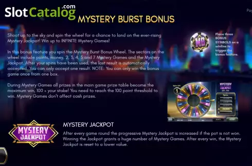 Скрин5. Mystery Burst Progressive Numbers слот