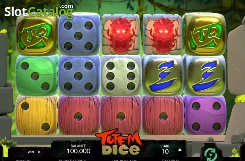 Скрин2. Totem Dice слот