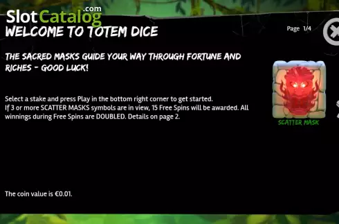 Скрин6. Totem Dice слот