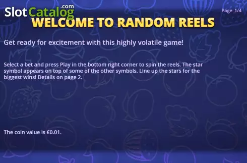 Скрин5. Random Reels слот