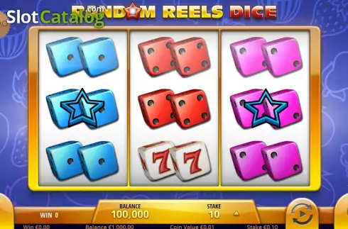 Скрин2. Random Reels Dice слот