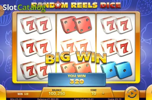 Скрин4. Random Reels Dice слот