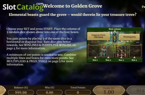 Скрин7. Golden Grove Numbers слот