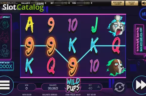 Скрин3. Wild Pups слот