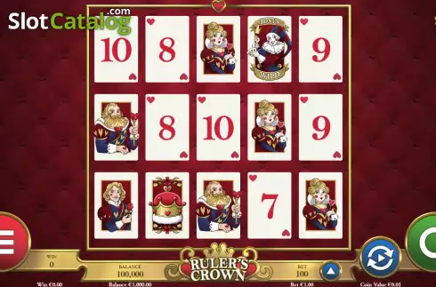 Скрин2. Ruler's Crown слот