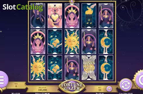 Скрин2. Fortune Gazer слот