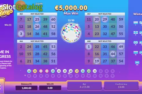 Скрин2. Speedy Bingo слот