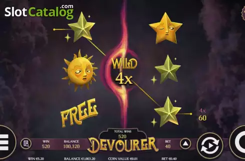 Скрин3. Devourer слот