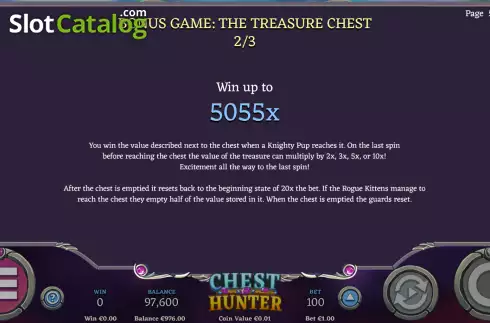 Скрин8. Chest Hunter слот