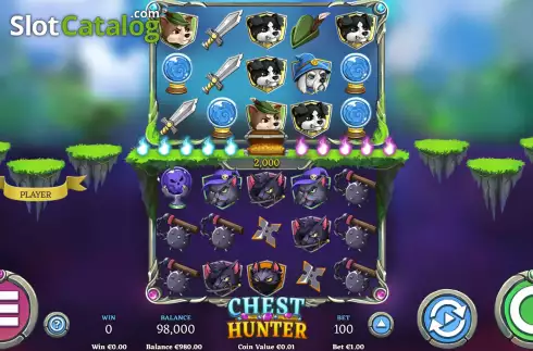 Скрин2. Chest Hunter слот