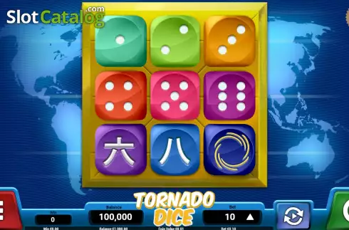 Скрин2. Tornado Dice слот
