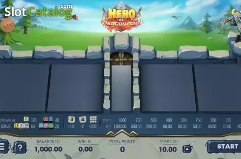 Скрин2. Hero of Dragonland слот
