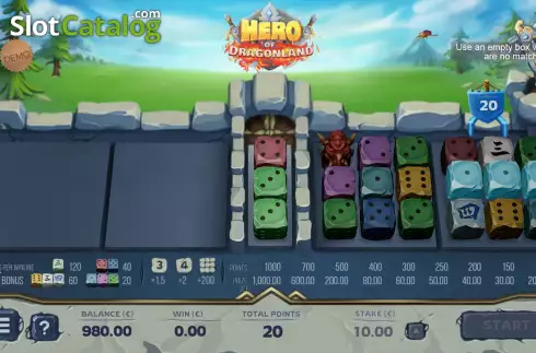 Скрин3. Hero of Dragonland слот