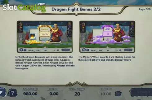 Скрин6. Hero of Dragonland слот