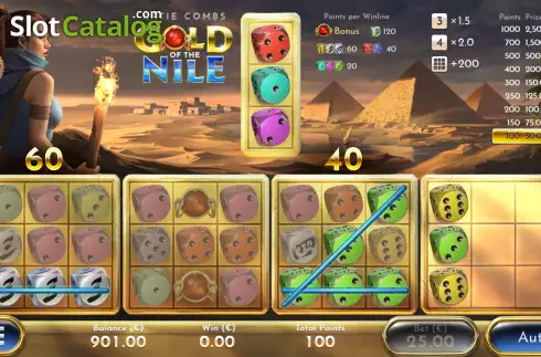 Скрин4. Katie Combs Gold of the Nile слот