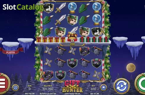 Скрин2. Gift Hunter слот