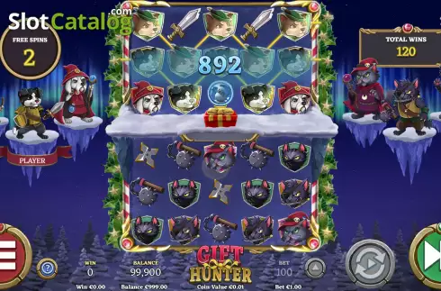 Скрин3. Gift Hunter слот