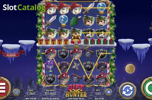 Скрин4. Gift Hunter слот