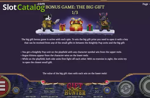 Скрин7. Gift Hunter слот