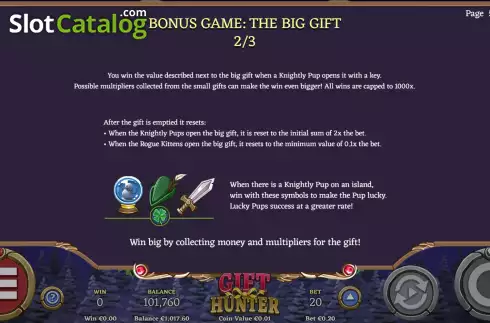 Скрин8. Gift Hunter слот