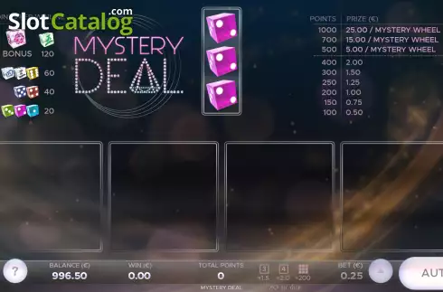 Скрин2. Mystery Deal слот