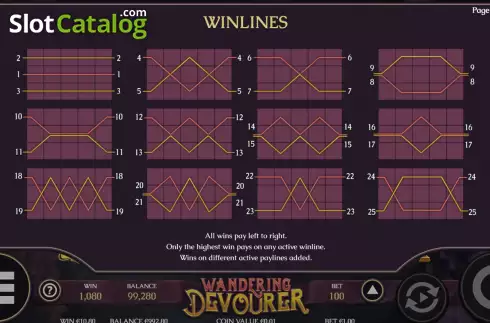 Скрин7. Wandering Devourer слот