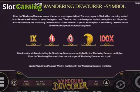Скрин9. Wandering Devourer слот