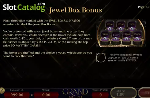 Скрин7. Grand Deluxe слот