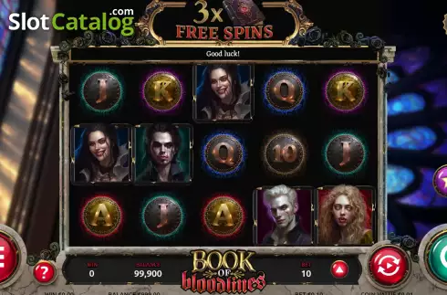 Скрин2. Book of Bloodlines слот