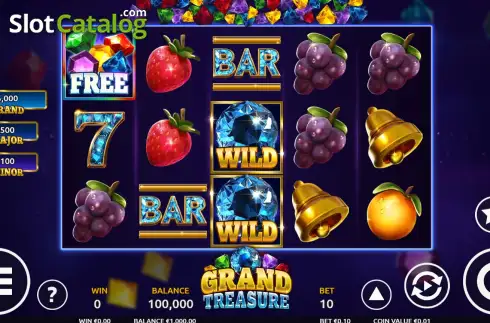 Скрин2. Grand Treasure слот