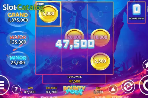 Скрин3. Bounty Reef слот