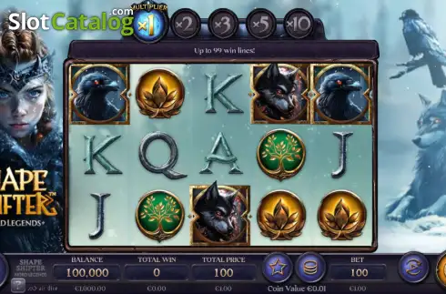 Скрин2. Nord Legends – Shape Shifter слот