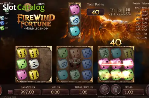 Скрин3. Nord Legends – FireWind Fortune слот